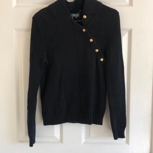 Ralph Lauren Black Knit Sweater